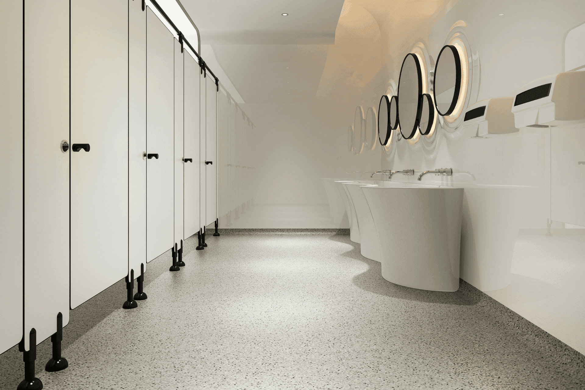 Bathroom and Restroom Flooring