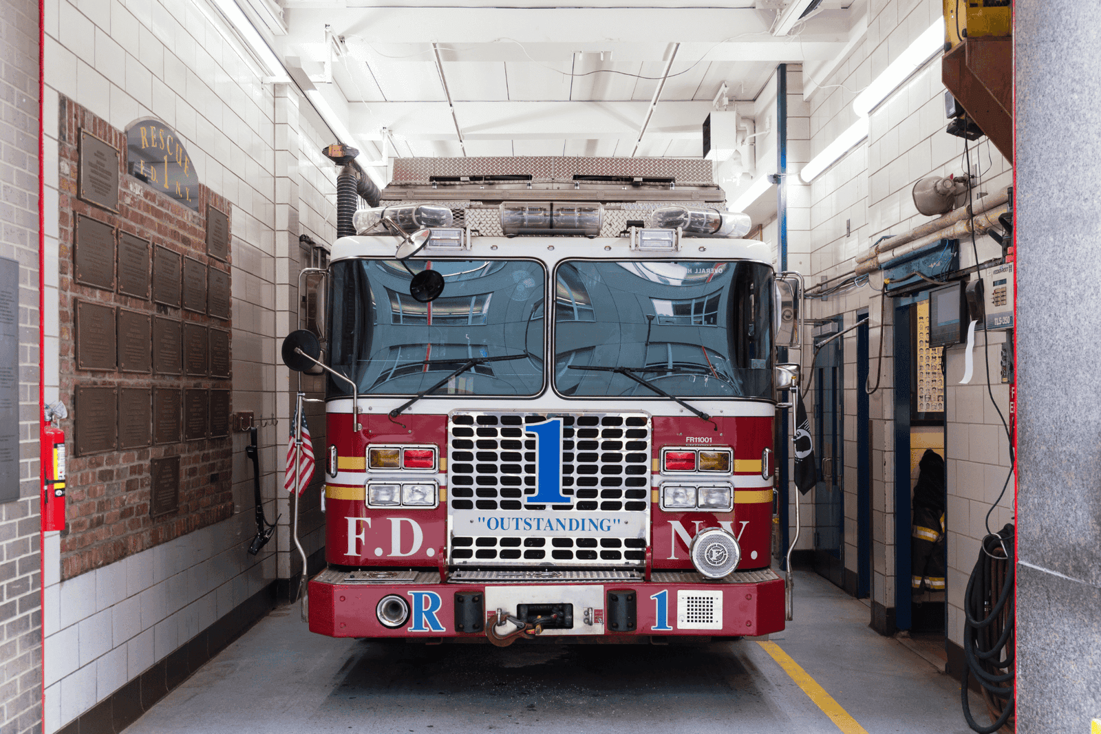 Apparatus Bay Flooring