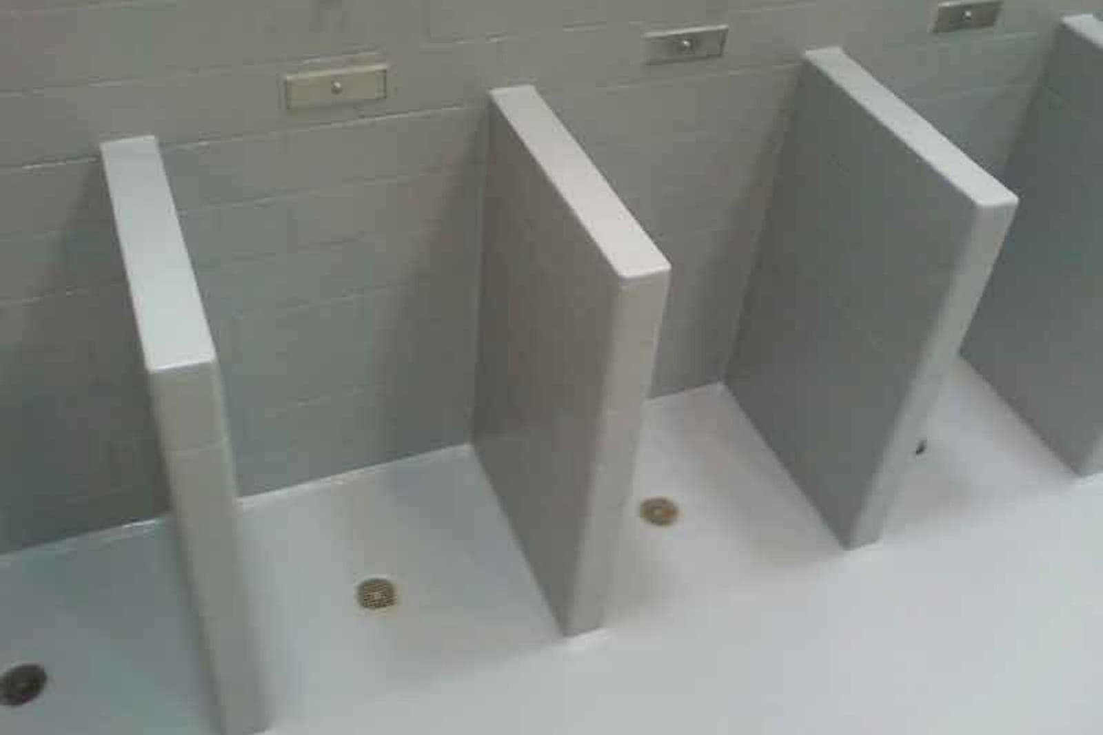 Shower Area Floors & Walls